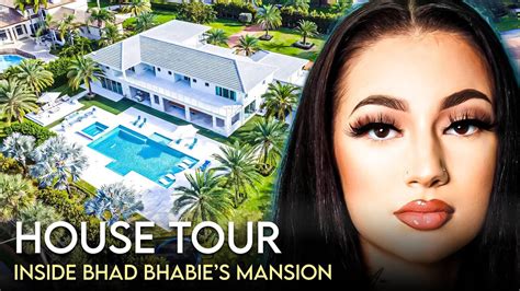 bhad bhabie house|A Peek Inside Bhad Bhabies $6.1 Million Florida Mansion